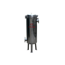 304 Stainless Steel Liquid Basket Bag Filter Housing